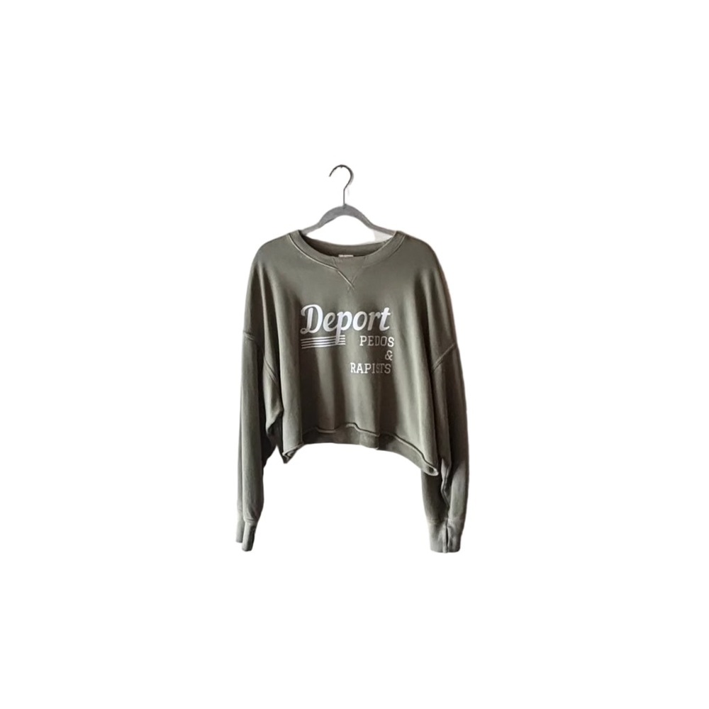 Green Deport Graphic Sweatshirt